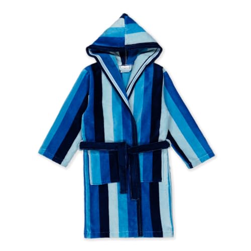 BOSKIMO KIDS - Bademantel für Kinder und Jugendliche aus Baumwolle: Junge, Mädchen, Unisex, Kinder und Baby – 100% OEKO-TEX-Baumwolle – 2 Taschen, Gürtel, Kapuze, Bademäntel mit Stickerei für Kinder BOSKIMO KIDS - Bademantel für Kinder und Jugendliche aus Baumwolle: Junge, Mädchen, Unisex, Kinder und Baby – 100% OEKO-TEX-Baumwolle – 2 Taschen, Gürtel, Kapuze, Bademäntel mit Stickerei für Kinder von BOSKIMO