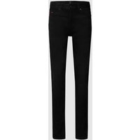 BOSS Orange Slim Fit Jeans mit Stretch-Anteil Modell "Delaware" in Black, Größe 30/32 von Boss Orange