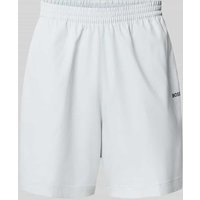 BOSS Green Regular Fit Shorts aus atmungsaktivem Material in Hellgrau, Größe XL BOSS Green Regular Fit Shorts aus atmungsaktivem Material in Hellgrau, Größe XL von BOSS Green
