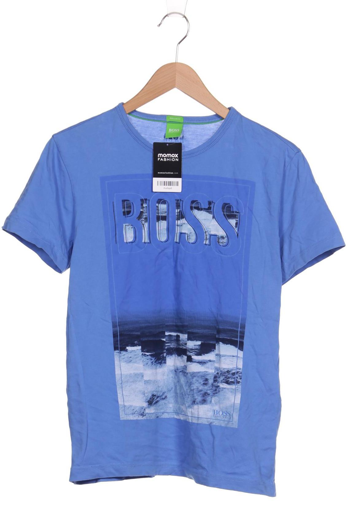 Boss Green Herren T-Shirt, blau, Gr. 46 von BOSS Green