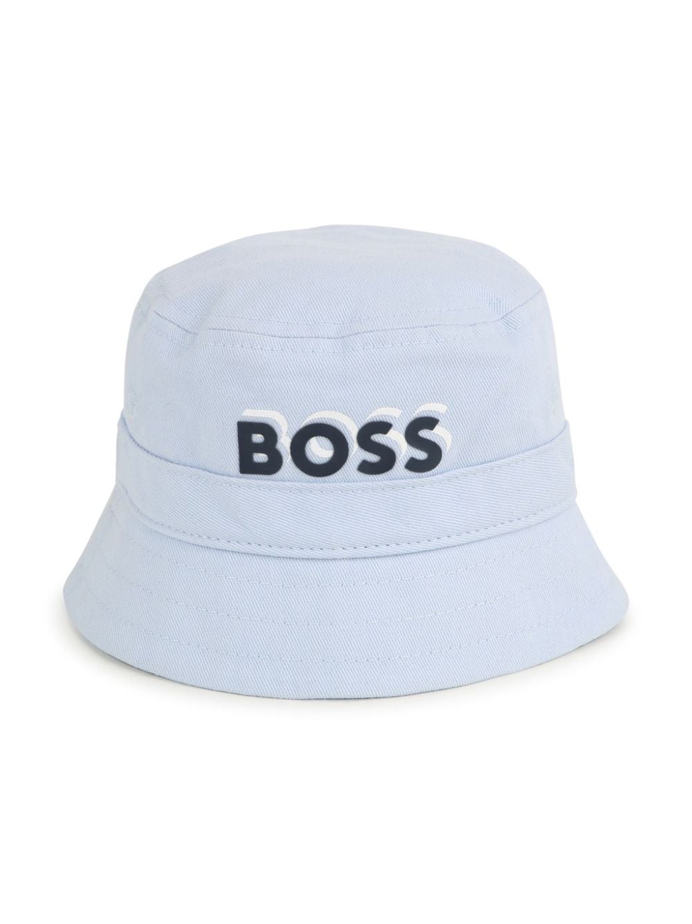 BOSS Kidswear Fischerhut mit Logo-Print - Blau von BOSS Kidswear