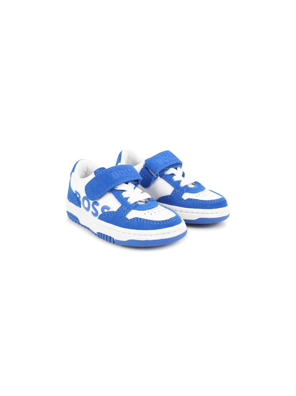 BOSS Kidswear Sneakers mit Logo-Prägung - Blau von BOSS Kidswear