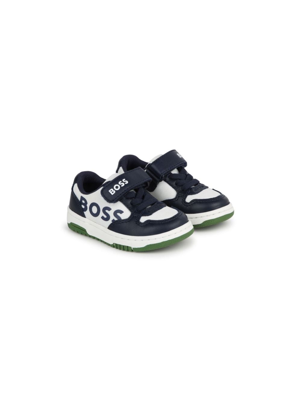 BOSS Kidswear Sneakers mit Logo-Print - Blau von BOSS Kidswear