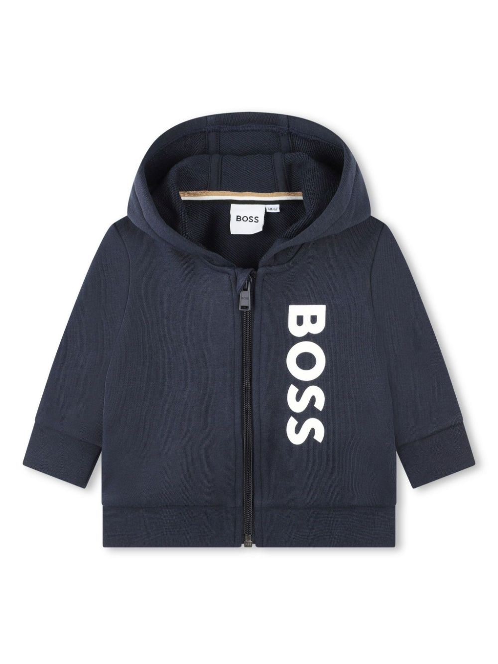 BOSS Kidswear TEEN Hoodie mit Logo-Print - Blau von BOSS Kidswear