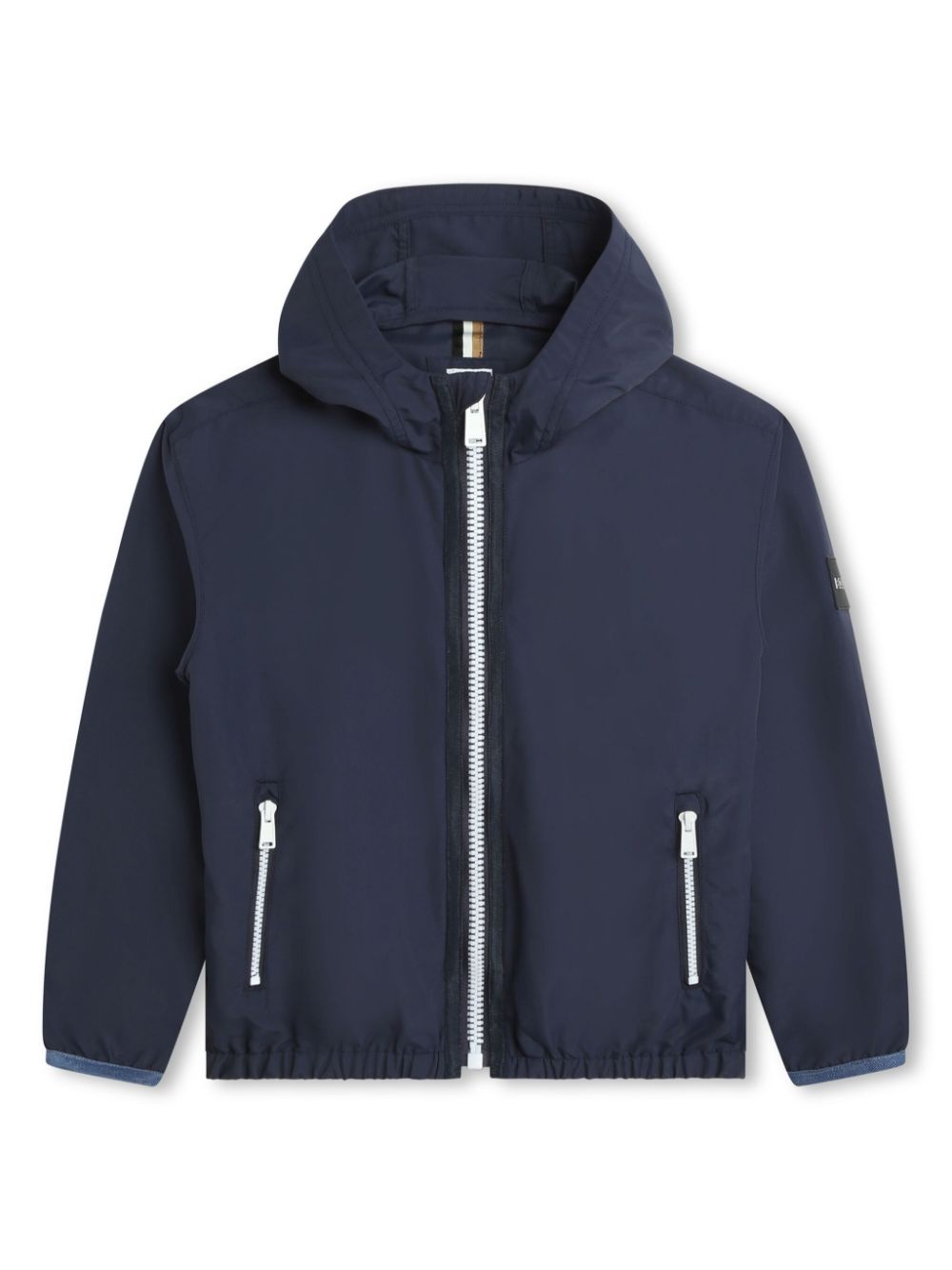 BOSS Kidswear Windbreaker mit Kapuze - Blau von BOSS Kidswear