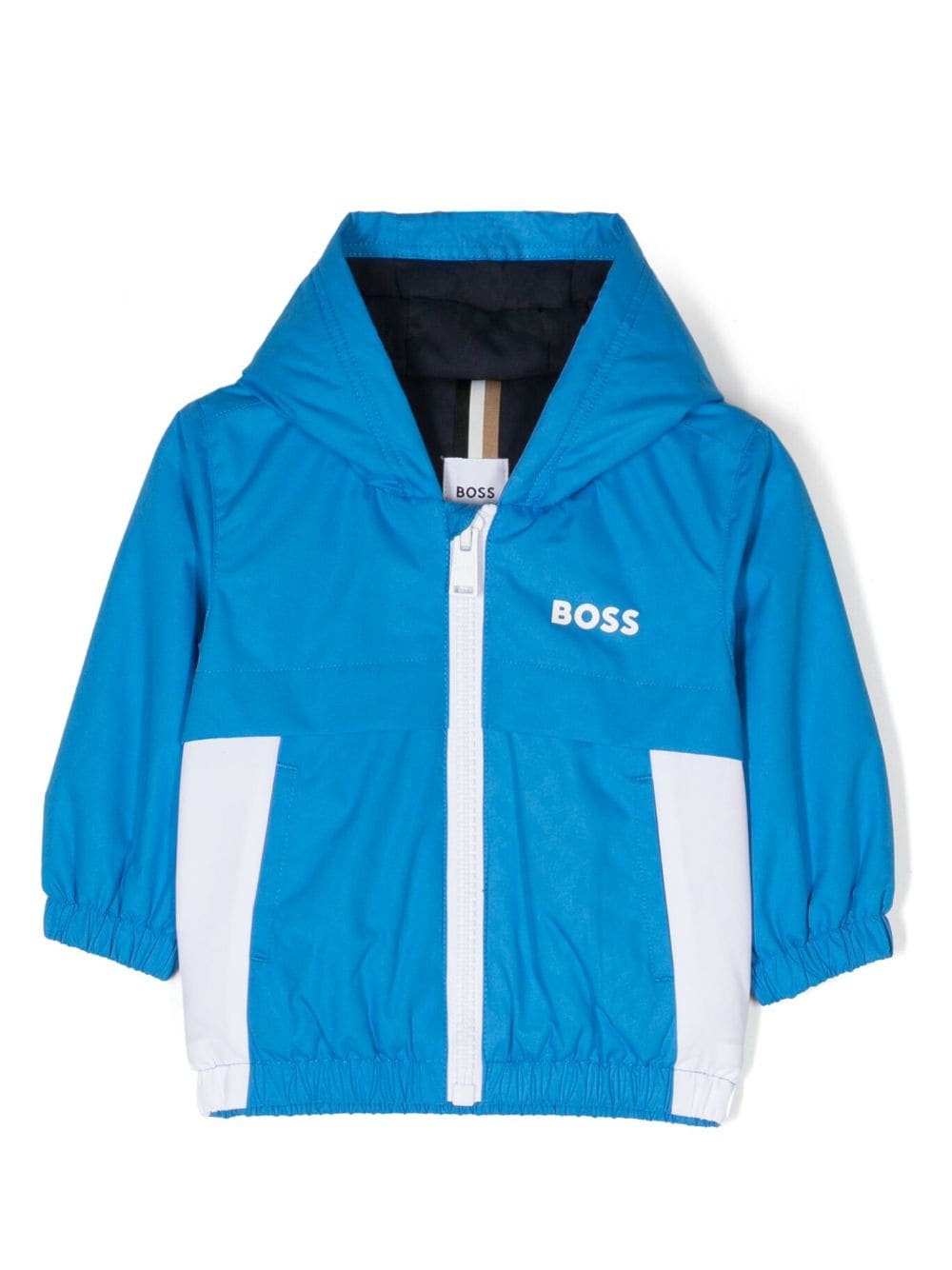 BOSS Kidswear Windbreaker mit Kapuze - Blau von BOSS Kidswear