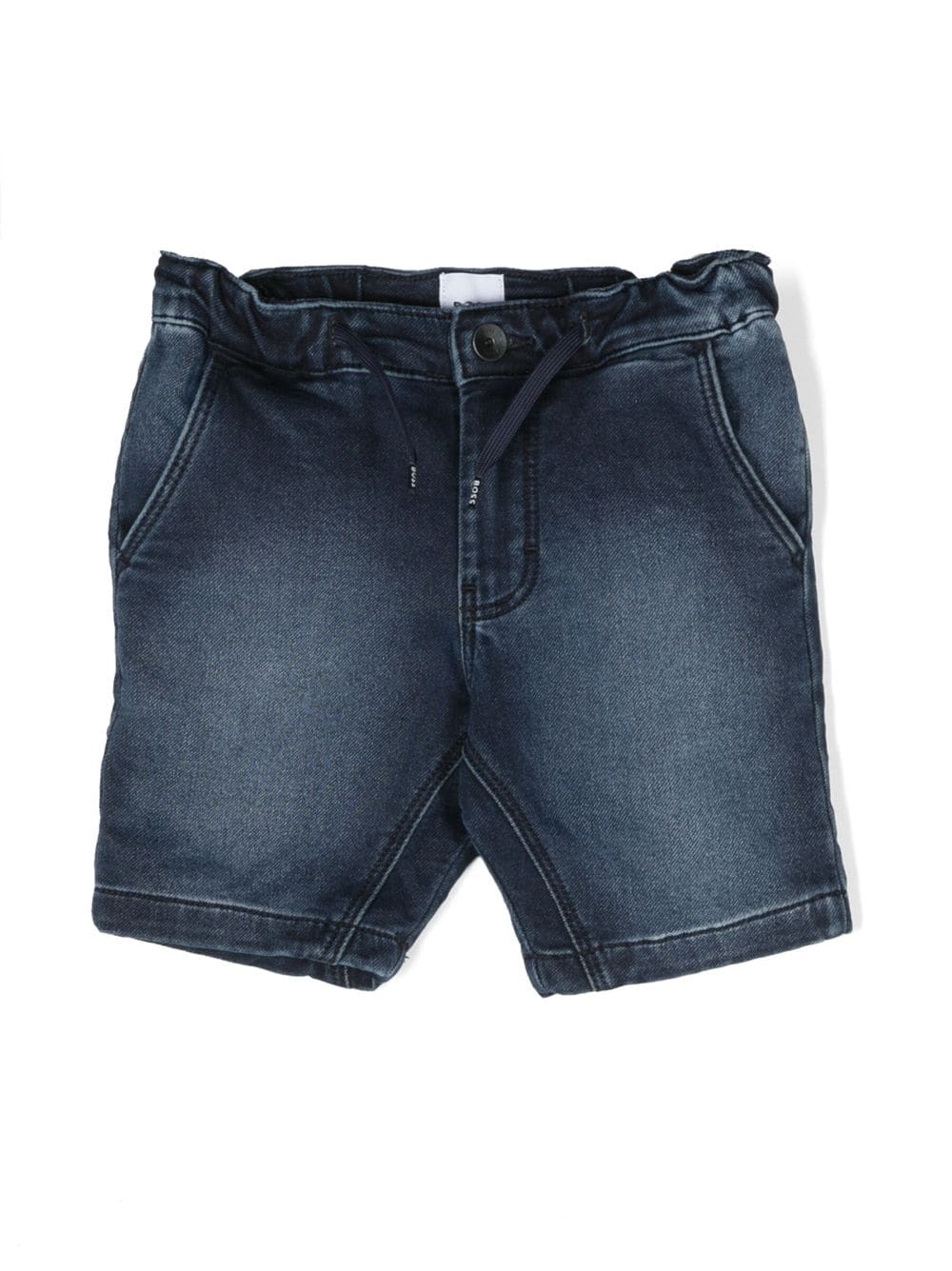 BOSS Kidswear Jeans-Shorts mit Kordelzug - Blau von BOSS Kidswear