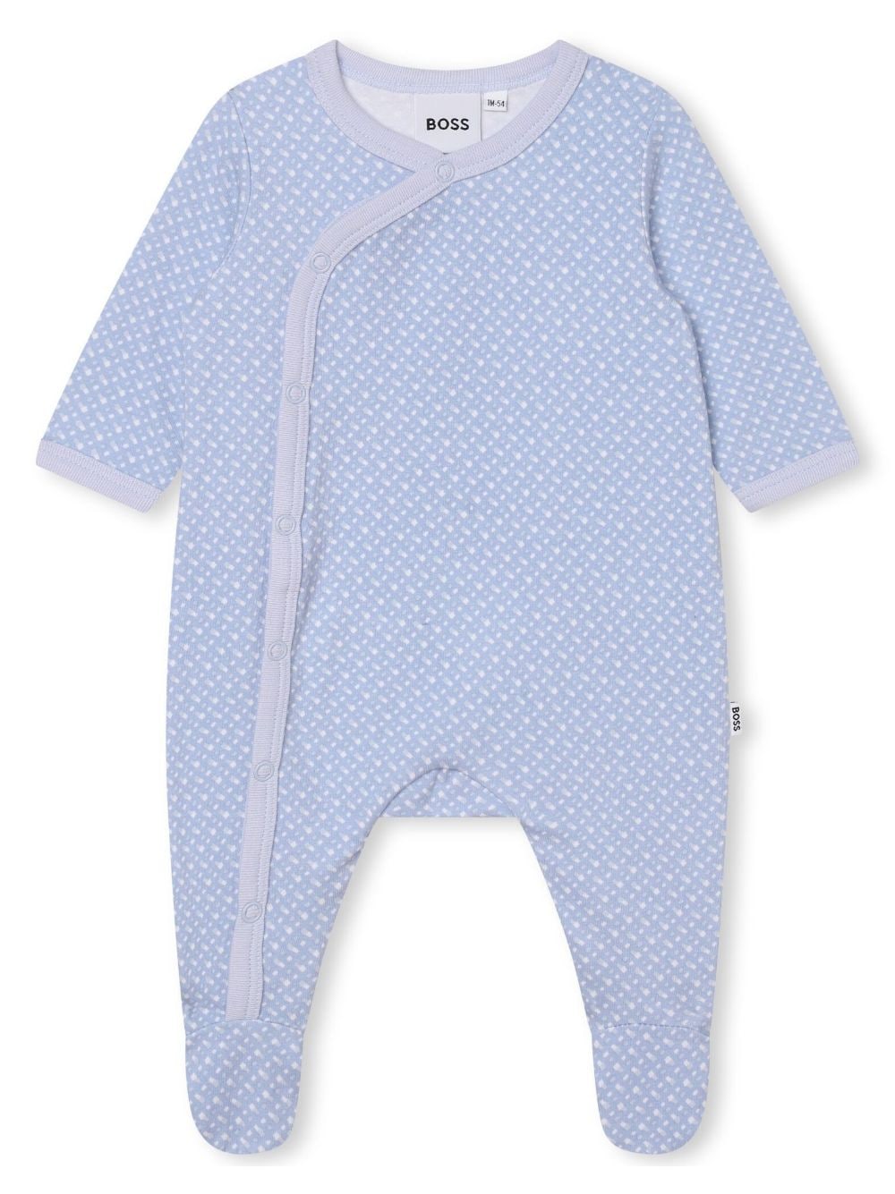 BOSS Kidswear Pyjama mit grafischem Print - Blau von BOSS Kidswear