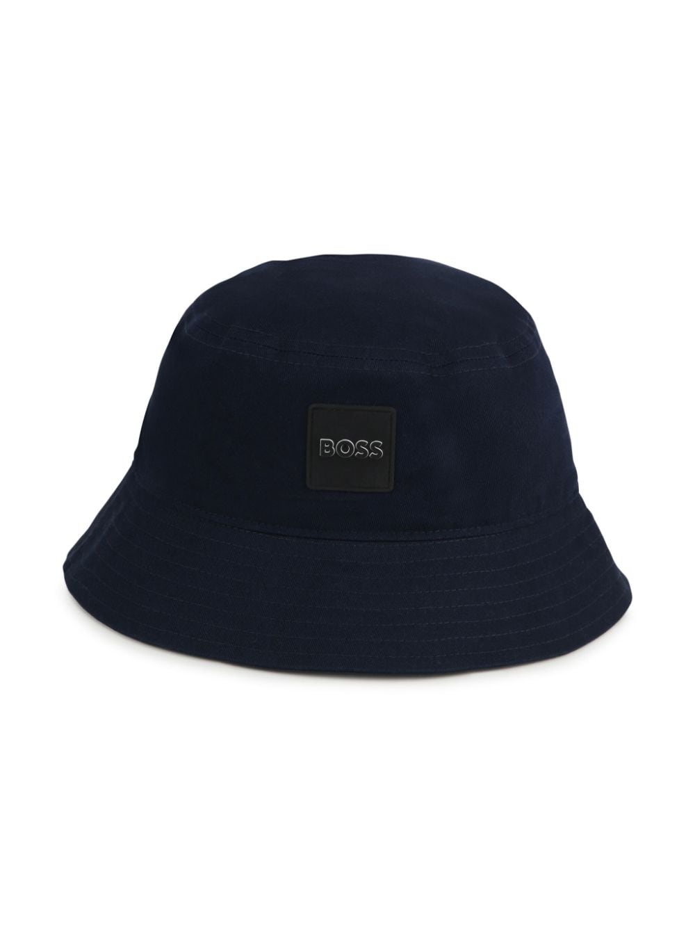 BOSS Kidswear Fischerhut mit Logo-Applikation - Blau von BOSS Kidswear