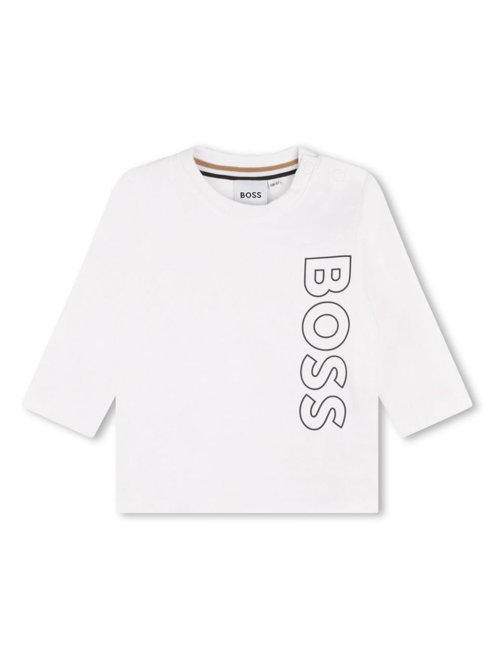 BOSS Kidswear T-Shirt mit Logo-Print - Weiß von BOSS Kidswear