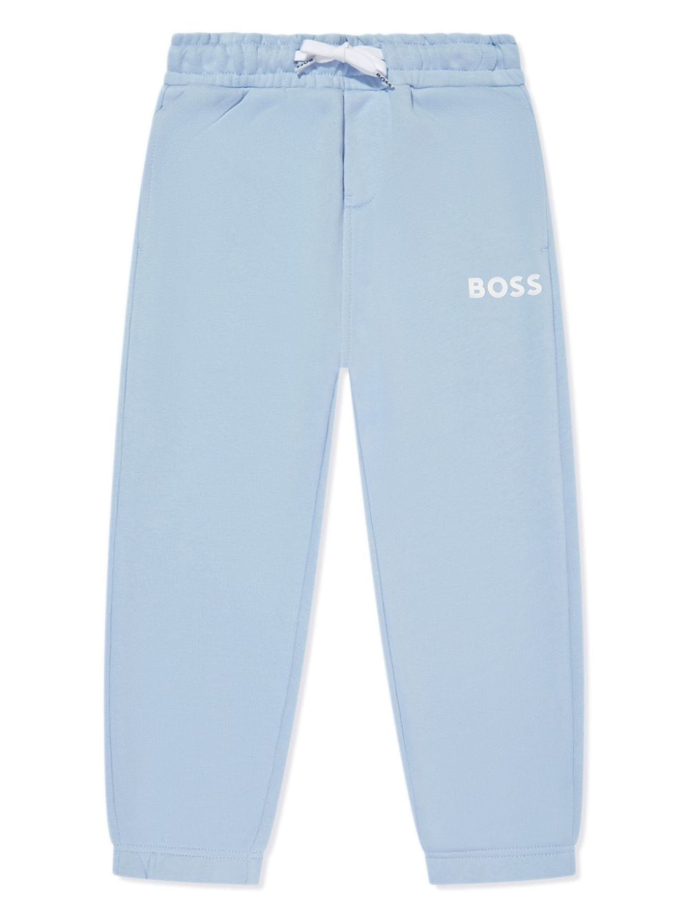 BOSS Kidswear Jogginghose mit Logo-Print - Blau von BOSS Kidswear