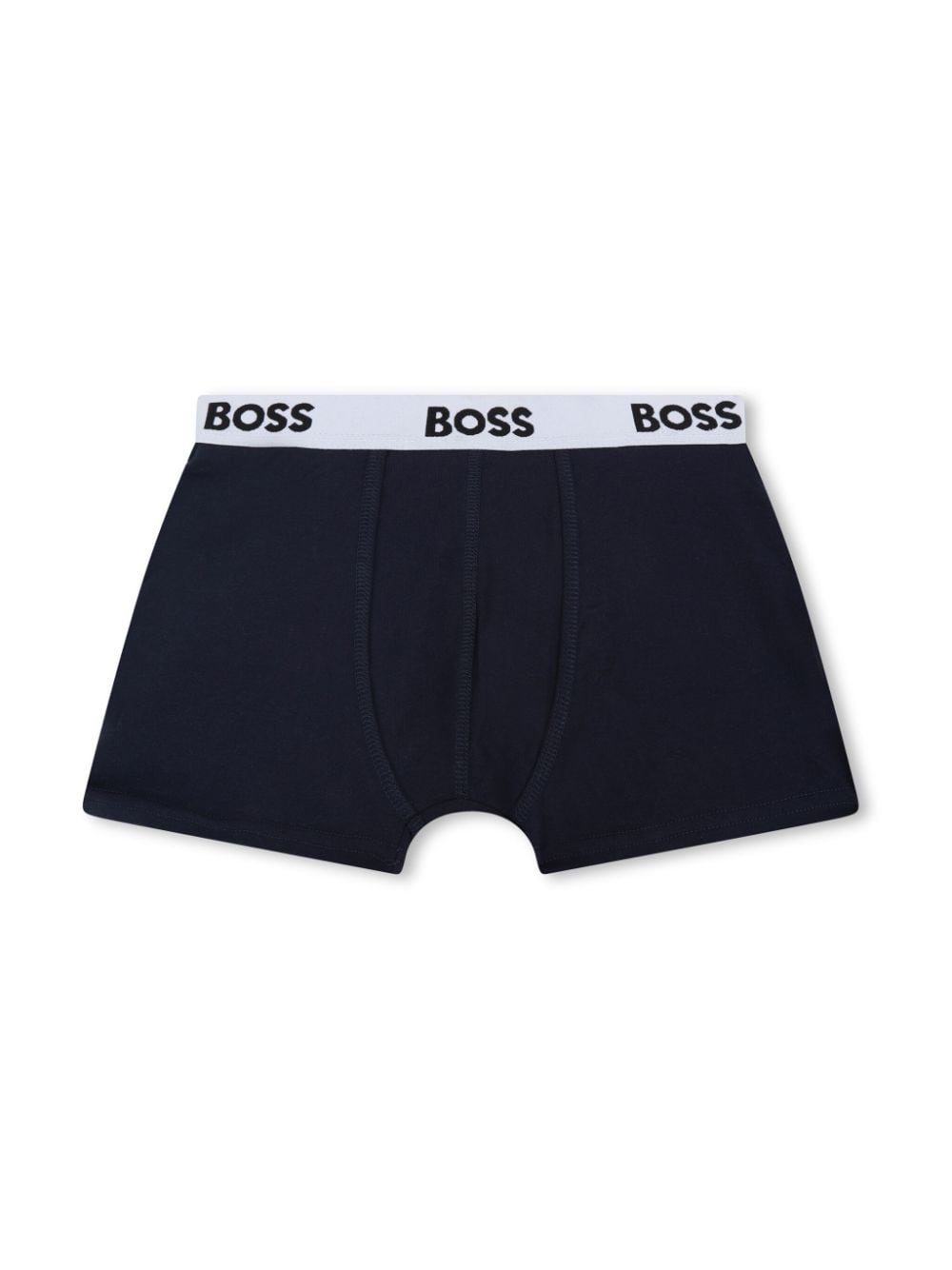 BOSS Kidswear Boxershorts mit Logo, 2er-Set - Blau von BOSS Kidswear