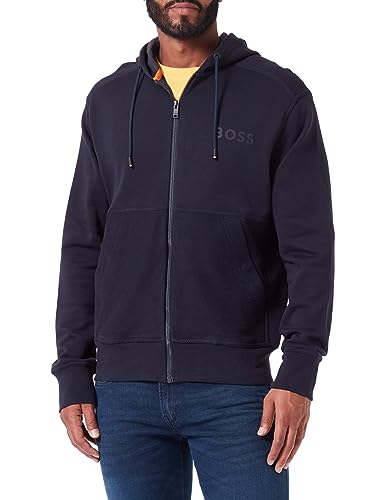 BOSS ORANGE Herren Zedoublehood 10253558 01 Blau Large von BOSS ORANGE