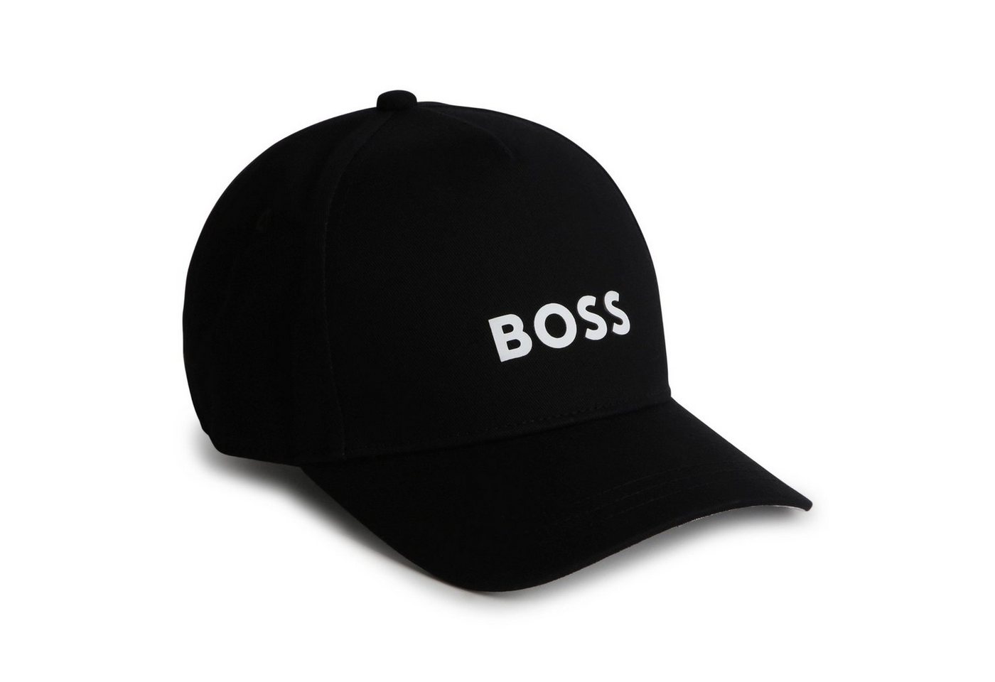 BOSS Baseball Cap BOSS Kids Kappe schwarz mit Front Logo von BOSS