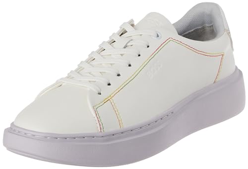 BOSS Damen Amber_Runn_ddst Sneaker, Open White, 37 EU von BOSS