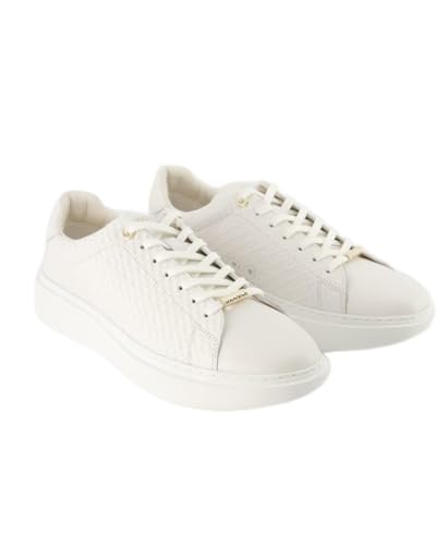 BOSS Damen Amber_Tenn_hflt Sneaker, White, 42 EU von BOSS