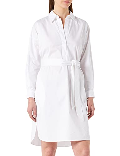 BOSS Damen C_Detelizza Kleid, White100, 40 von BOSS