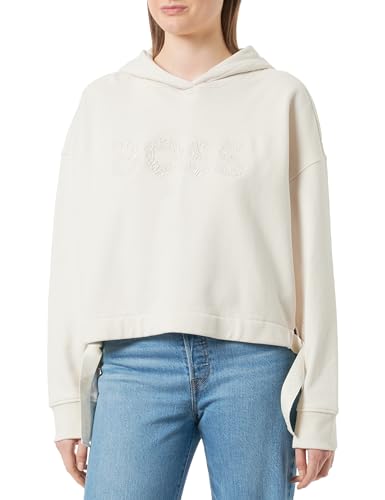 BOSS Damen C_Eblousa Sweatshirt, Open White118, M von BOSS