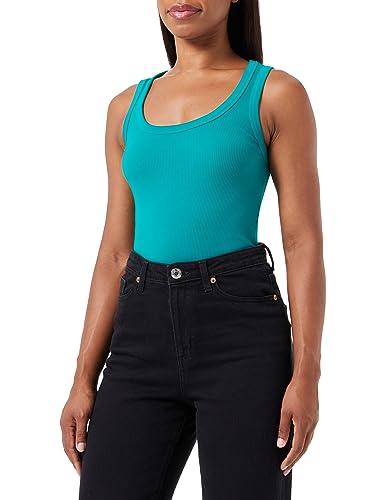 BOSS Damen C_Ematite T Shirt, Open Green393, XL EU von BOSS