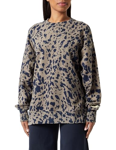 BOSS Damen C_Eteia1_Aop Sweatshirt, Open Miscellaneous967, XS von BOSS