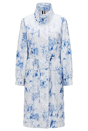 BOSS Damen C Pakonda Relaxed-Fit Parka mit Batik-Print Gemustert 36 BOSS Damen C Pakonda Relaxed-Fit Parka mit Batik-Print Gemustert 36 von BOSS