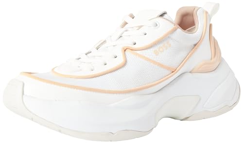 BOSS Damen Noa_Runn_mepi Sneaker, White, 36 EU von BOSS