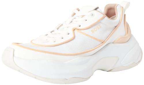 BOSS Damen Noa_Runn_mepi Sneaker, White, 37 EU von BOSS