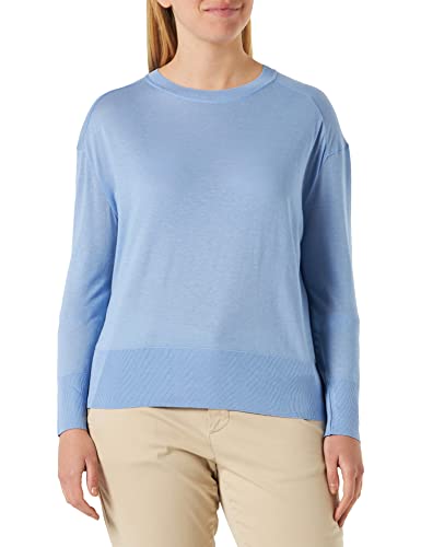 BOSS Damen Pullover C_Eknit Blau Large von BOSS