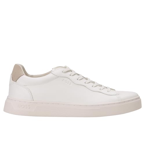 BOSS Damen Rhys_Tenn_FL Sneaker, White, 35 EU von BOSS