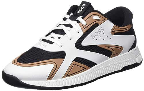 BOSS Damen Titanium_Runn_thmW Sneaker, Open Beige280, 42 EU von HUGO BOSS