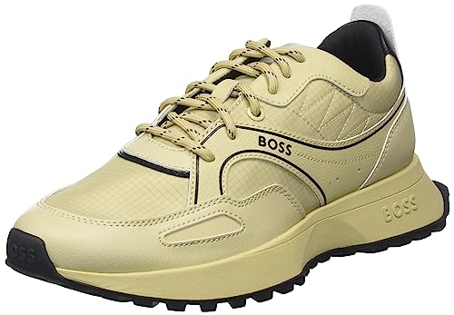 BOSS Herren Jonah_Runn_rsrb, Beige, 39 EU von BOSS