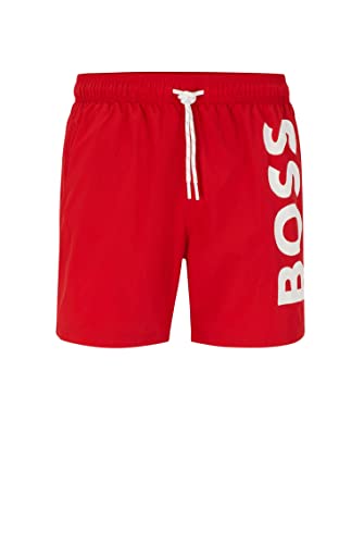 BOSS, Herren Badeshorts Octopus, Bright Red, S von BOSS