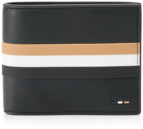 BOSS Herren Ray_S Trifold_Wallet, Black1 von BOSS