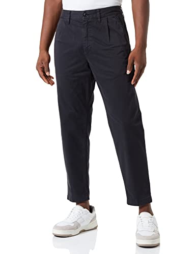 BOSS Herren Trousers TROUSERS FLAT, Schwarz, 34W / 34L EU von BOSS