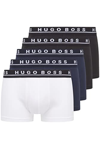BOSS Herren Trunk 5P CO/EL Boxershorts, Open Blue460, M BOSS Herren Trunk 5P CO/EL Boxershorts, Open Blue460, M von BOSS