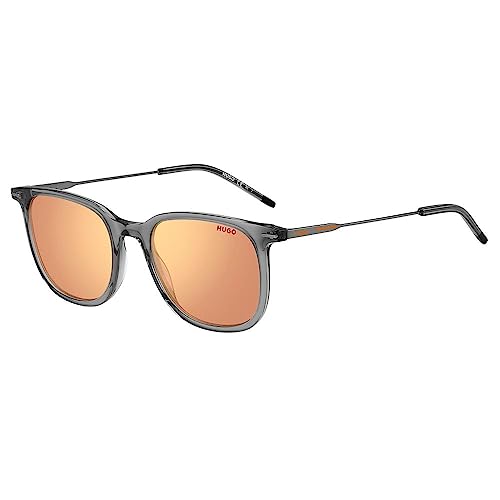 BOSS Hugo Unisex Hg 1203/s Sunglasses, Grey Dark Ruthenium, 52 von HUGO BOSS