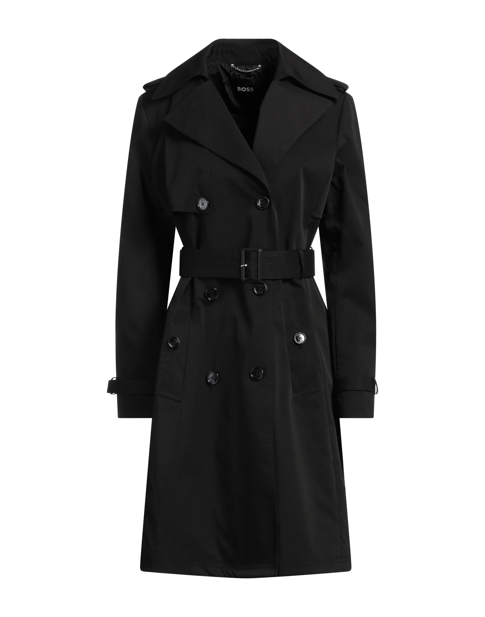 BOSS Jacke, Mantel & Trenchcoat Damen Schwarz BOSS Jacke, Mantel & Trenchcoat Damen Schwarz von BOSS