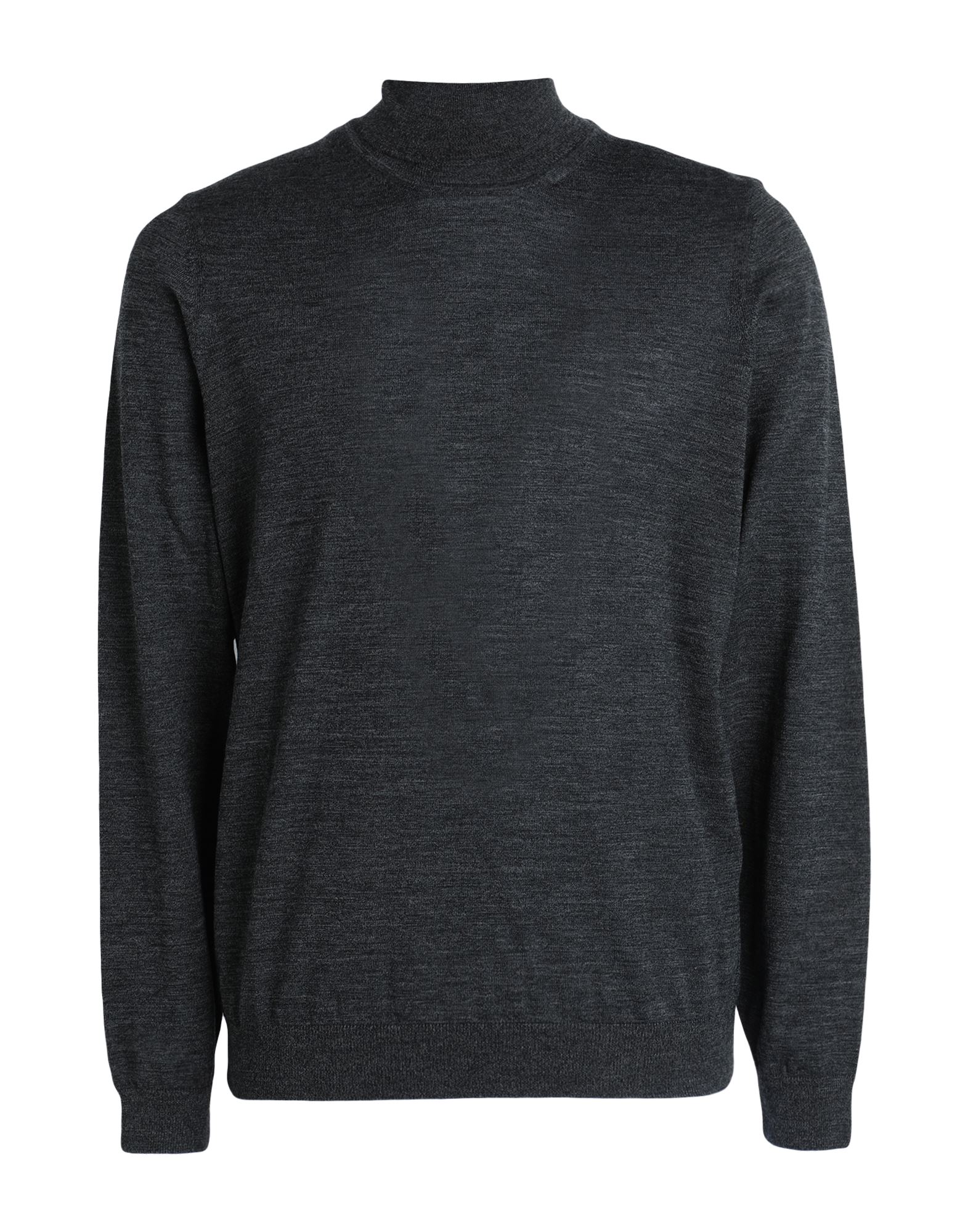 BOSS Rollkragenpullover Herren Granitgrau von BOSS