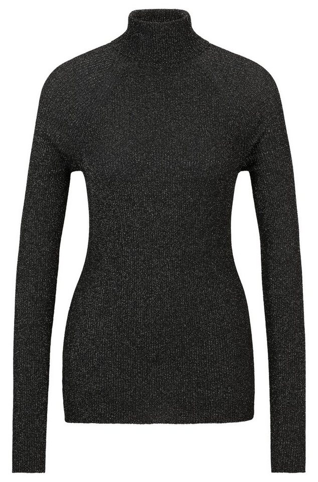 BOSS Strickpullover Damen Rollkragenpullover FROSINA mit Viskose (1-tlg) von BOSS