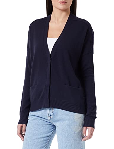 BOSS Women's C_Fabulas Cardigan Sweater, Open Blue, M von BOSS