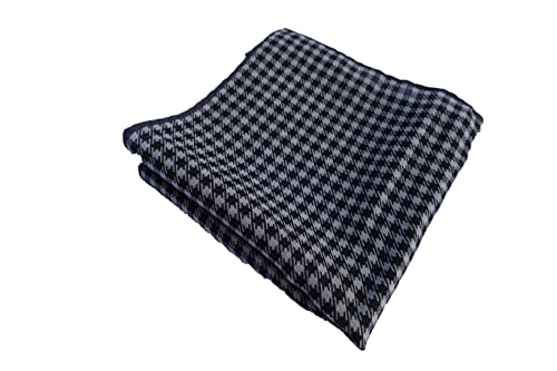Hugo Boss Herren Schwarz Grau Hahnentritt-Wolle Einstecktuch Einstecktuch Einstecktuch 50321596, Schwarz , Einheitsgröße Hugo Boss Herren Schwarz Grau Hahnentritt-Wolle Einstecktuch Einstecktuch Einstecktuch 50321596, Schwarz , Einheitsgröße von BOSS