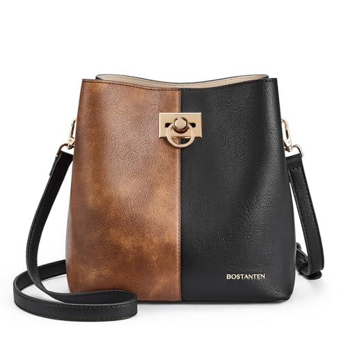 BOSTANTEN handtasche damen klein - PU Leder handytasche zum umhängen Taschen für Frauen Bucket Handtasche Abnehmbares Schultergurt BOSTANTEN handtasche damen klein - PU Leder handytasche zum umhängen Taschen für Frauen Bucket Handtasche Abnehmbares Schultergurt von BOSTANTEN