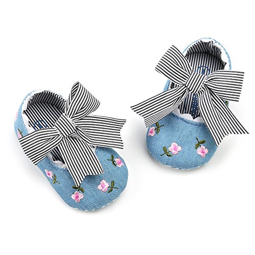 BOTCAM Baby Hausschuhe Junge Mode Kleinkind erste Wanderer Kinder Schuhe Sneaker 26 (Blue, 12) von BOTCAM