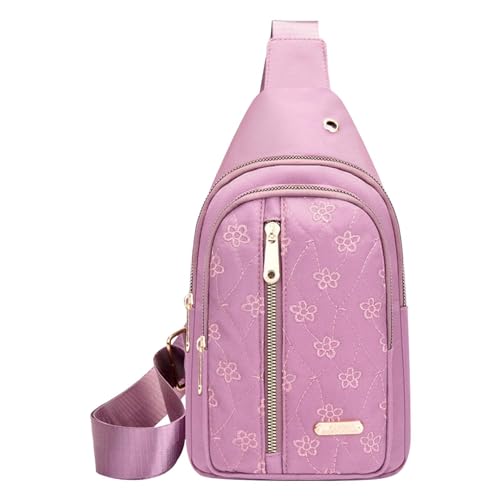 BOTCAM Katzen Transport Taschen Umhängetaschen für Damen und Herren, zum Wandern, Umhängetasche, Bakpack mit Kopfhörerloch, Schultergurt, Körpertasche für Reisen Zwei Taschen Damen Rot (Pink, A) von BOTCAM