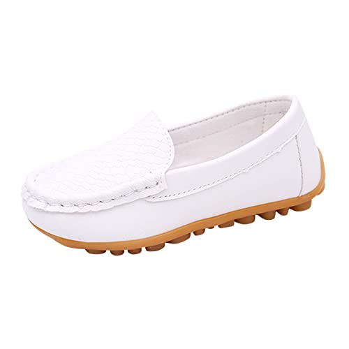 BOTCAM Kleinkind Kleinkind Jungen Mädchen Soft Slip On Loafers Kleid Flache Schuhe Bootsschuhe Freizeitschuhe Sportschuhe 37 Jungen von BOTCAM