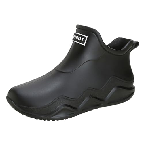 BOTCAM Regenstiefel Herren Kurz Gummistiefel Arbeitsschuhe Damen Wasserdicht Regenstiefel Stiefeletten Angeln Trekkingstiefel Rain Boots Rutschfest Outdoor Gartenschuhe Regenschuhe Gr.36-44 BOTCAM Regenstiefel Herren Kurz Gummistiefel Arbeitsschuhe Damen Wasserdicht Regenstiefel Stiefeletten Angeln Trekkingstiefel Rain Boots Rutschfest Outdoor Gartenschuhe Regenschuhe Gr.36-44 von BOTCAM