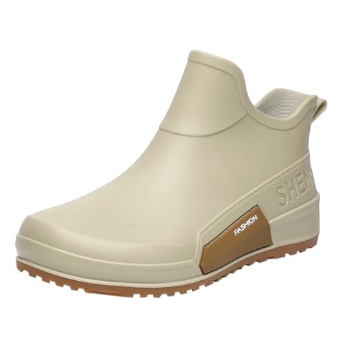 BOTCAM Regenstiefel Herren Kurz Gummistiefel Arbeitsschuhe Damen Wasserdicht Regenstiefel Stiefeletten Angeln Trekkingstiefel Rain Boots Rutschfest Outdoor Gartenschuhe Regenschuhe Gr.36-44 BOTCAM Regenstiefel Herren Kurz Gummistiefel Arbeitsschuhe Damen Wasserdicht Regenstiefel Stiefeletten Angeln Trekkingstiefel Rain Boots Rutschfest Outdoor Gartenschuhe Regenschuhe Gr.36-44 von BOTCAM