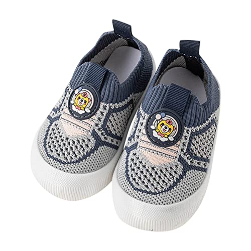 BOTCAM Slip-On-Sneaker für, und Mädchen, Kleinkind-Sneaker, kleine Kinder, große Kinderschuhe, Segeltuch-Sneaker, Kleinkind-Schuhe Schuhe 31 Wasserdicht (Z3-Navy, 21 Infant) von BOTCAM