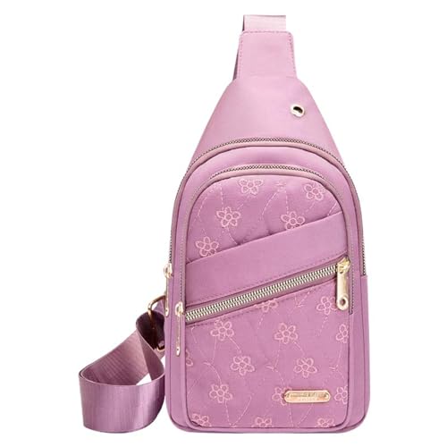 BOTCAM Taschen Organisator Für Handtaschen Umhängetaschen für Damen und Herren, zum Wandern, Umhängetasche, Bakpack mit Kopfhörerloch, Schultergurt, Körpertasche für Reisen Taschen Von Zwei (Pink, A) von BOTCAM