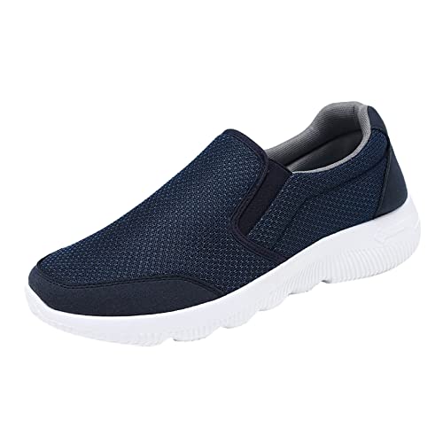 Casual Bequem Vielseitige Schuhe Mode Sommer und Herbst Männer Turnschuhe Flache Leichte Mesh Atmungsaktive Kleidung Lässig Bequem 43 Herren Schuhe von BOTCAM